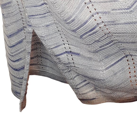 Stripe Pattern Open Front Cardigan🪞⛓️ - Picture 7 of 15